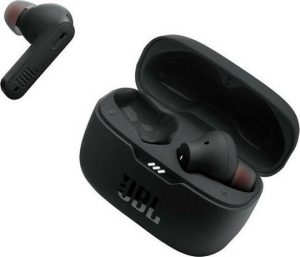 JBL Tune 230NC In-ear Bluetooth Handsfree Ακουστικά με Αντοχή στον Ιδρώτα και Θήκη Φόρτισης Μαύρα