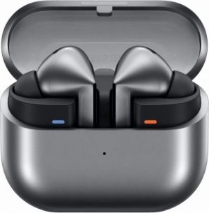Samsung Galaxy Buds3 Pro Bluetooth Handsfree Ακουστικά με Αντοχή στον Ιδρώτα και Θήκη Φόρτισης Ασημί