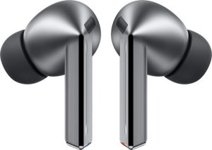Samsung Galaxy Buds3 Pro Bluetooth Handsfree Ακουστικά με Αντοχή στον Ιδρώτα και Θήκη Φόρτισης Ασημί
