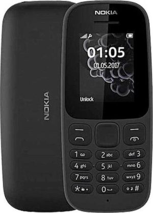 Nokia 105 (2019) Dual SIM Κινητό με Κουμπιά