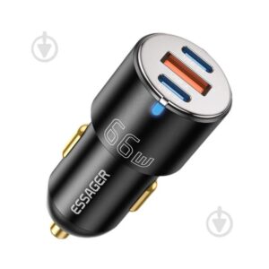 Essager 66W Car Charger Fast Charging Quick Charger QC PD 3.0 Type C USB Car Charger