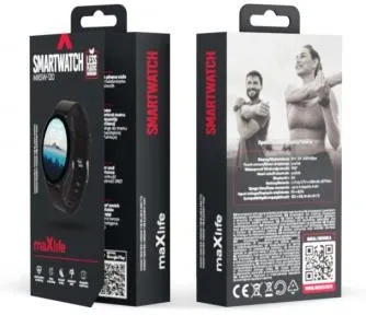 Maxlife MXSW-120 Smartwatch (Μαύρο)_0
