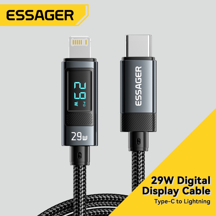 Essager 29W USB C Type-C Lightning Digital Display Cable_0
