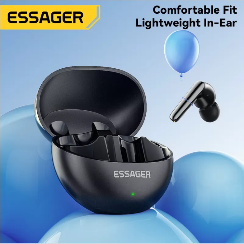 ESSAGER ES-06 Series TWS Wireless Earphones Noise Cancelling Earbuds Waterproof_1