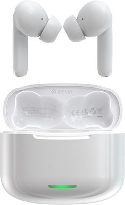 Devia Star E1 In-ear Bluetooth Handsfree Ακουστικά με Θήκη Φόρτισης