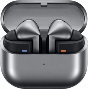 Samsung Galaxy Buds3 Pro Bluetooth Handsfree Ακουστικά με Αντοχή στον Ιδρώτα και Θήκη Φόρτισης Ασημί