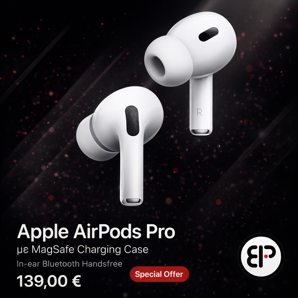 Apple AirPods Pro με MagSafe Charging Case In-ear Bluetooth Handsfree - Image 4