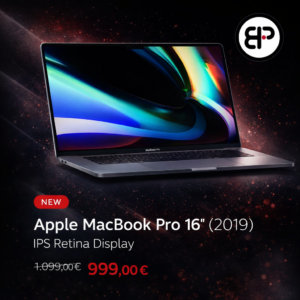 Apple MacBook Pro 16″ (2019) IPS Retina Display