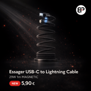 Essager USB-C to Lightning Cable 29W 1m MAGNETIC