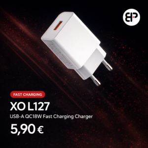 XO L127 USB-A QC18W Fast Charging Charger