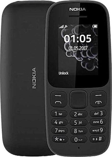 Nokia 105 (2019) Dual SIM Κινητό με Κουμπιά_0