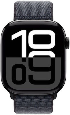 Apple Watch Series 10 Aluminium 46mm Αδιάβροχο με Παλμογράφο