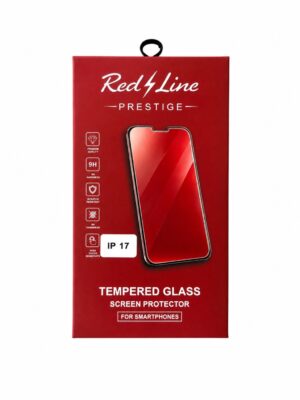 RedLine Tempered Glass For iPhone
