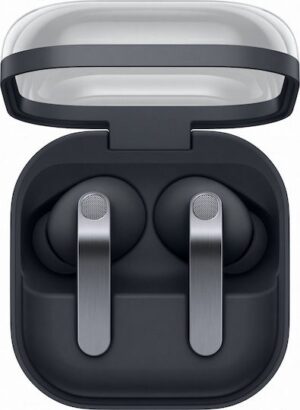 Samsung Galaxy Buds4 Pro Bluetooth Handsfree Ακουστικά με Αντοχή στον Ιδρώτα και Θήκη Φόρτισης Μαύρα