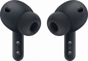 Samsung Galaxy Buds4 Pro Bluetooth Handsfree Ακουστικά με Αντοχή στον Ιδρώτα και Θήκη Φόρτισης Μαύρα