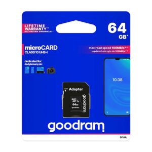 GoodRAM M1aa microSDHC 64GB U1 100MB/s
