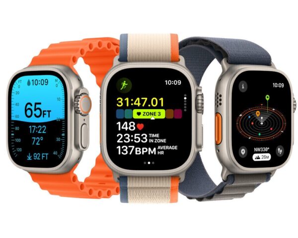 Apple Watch Ultra 2 49mm Αδιάβροχο με eSIM και Παλμογράφο OPEN BOX