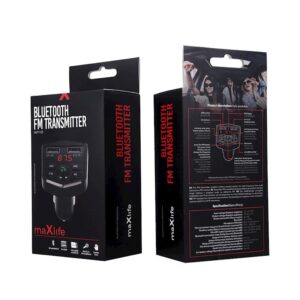 Maxlife FM transmitter BT MXFT-02 black
