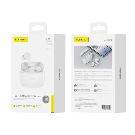 FONENG wireless earphones BL159 White_0