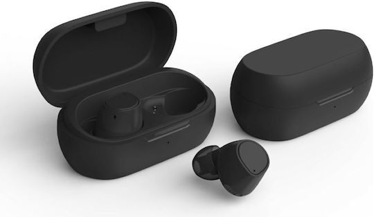 Maxlife MXBE-04 In-ear Bluetooth Handsfree Ακουστικά με Θήκη Φόρτισης Μαύρα_1