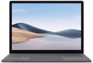 Microsoft Surface Laptop 4 13.5″ Touchscreen (Ryzen 5-4680U/8GB/256GB SSD) Platinum (US Keyboard) GRADE A-B