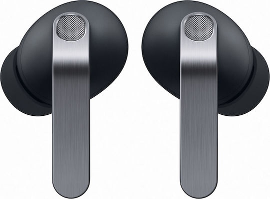 Samsung Galaxy Buds4 Pro Bluetooth Handsfree Ακουστικά με Αντοχή στον Ιδρώτα και Θήκη Φόρτισης Μαύρα_1